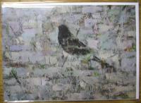 Blackbird in Tree (card)